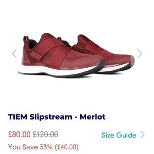 Tiem Size 10 Slipstream Spin Shoes in Merlot